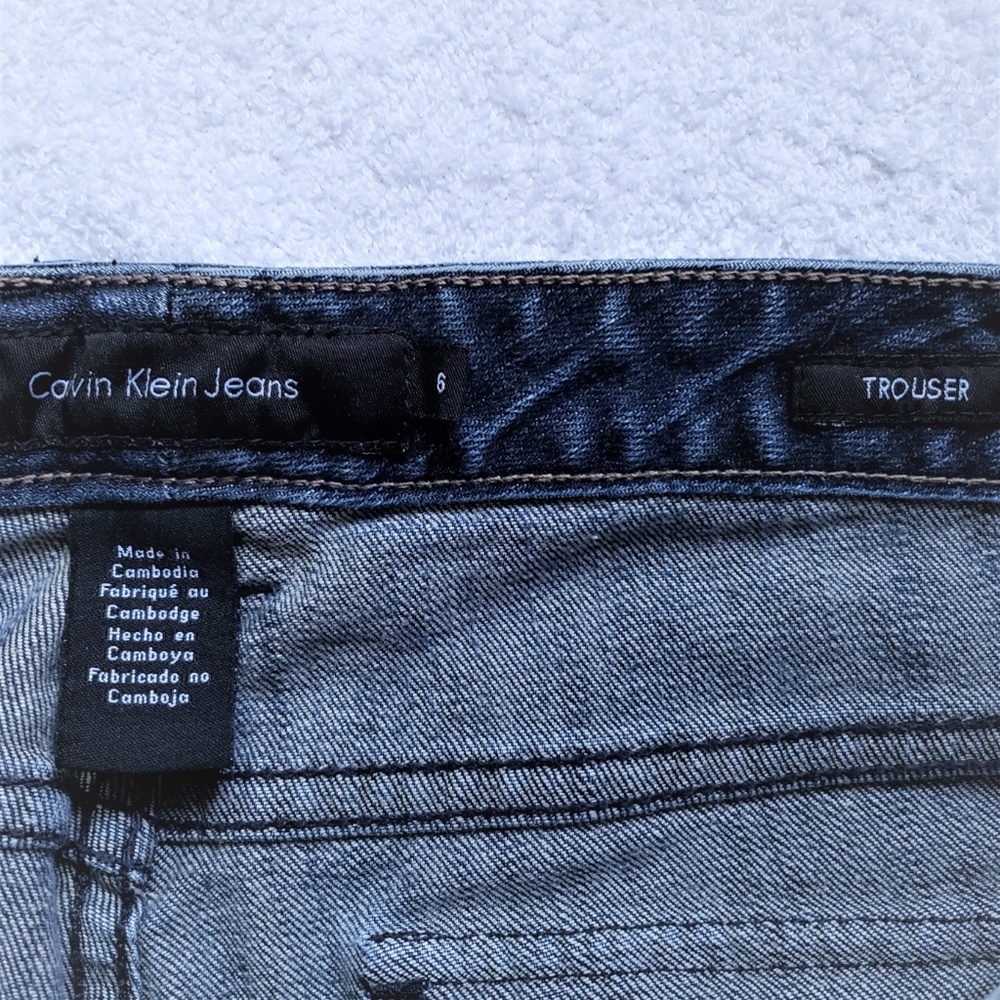 Calvin Klein Jeans Trousers Size 6 - Picture 4 of 5